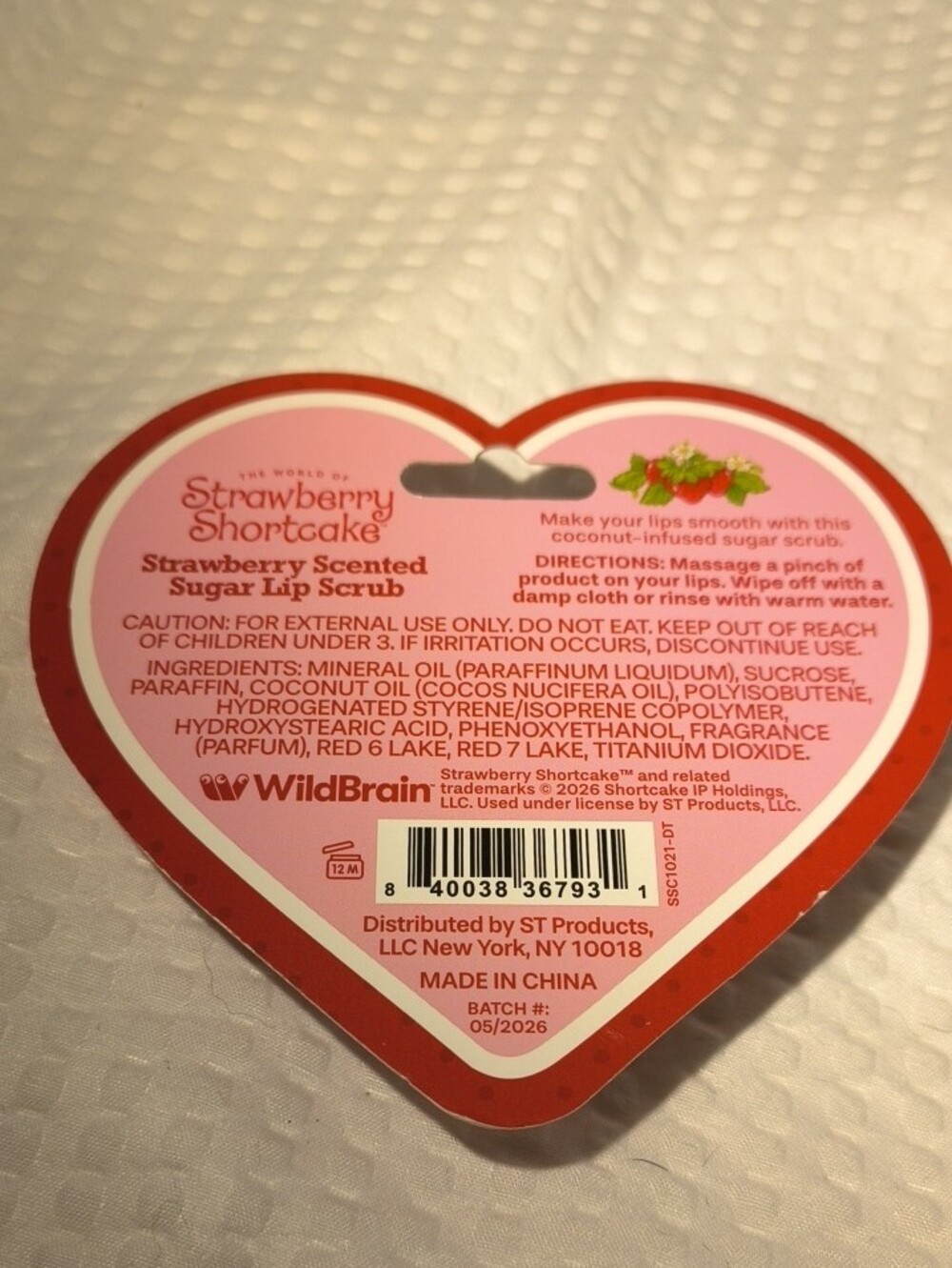 Strawberry Shortcake Sugar Lip Scrub - - Picture 3 of 4